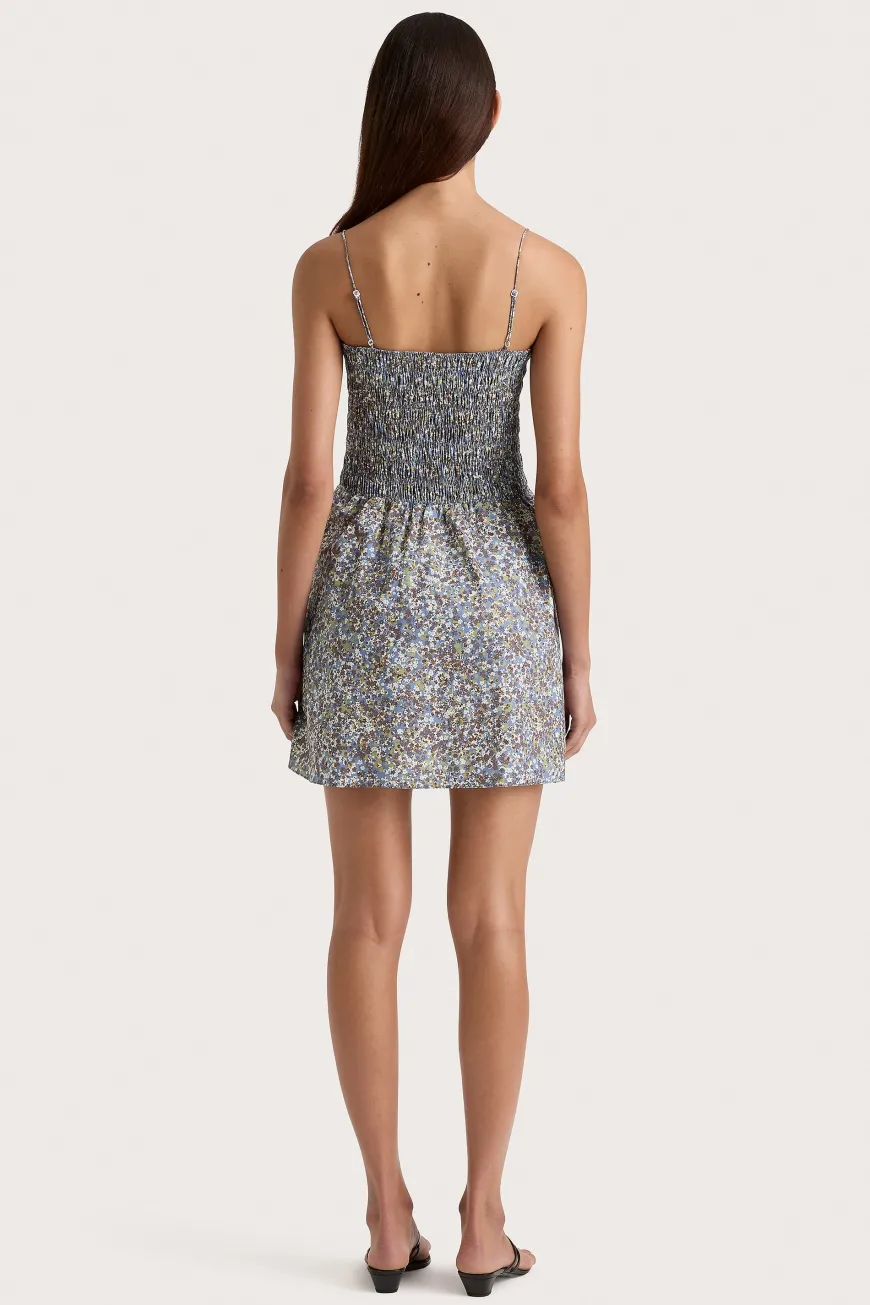 Josa Mini Dress Meander Blue