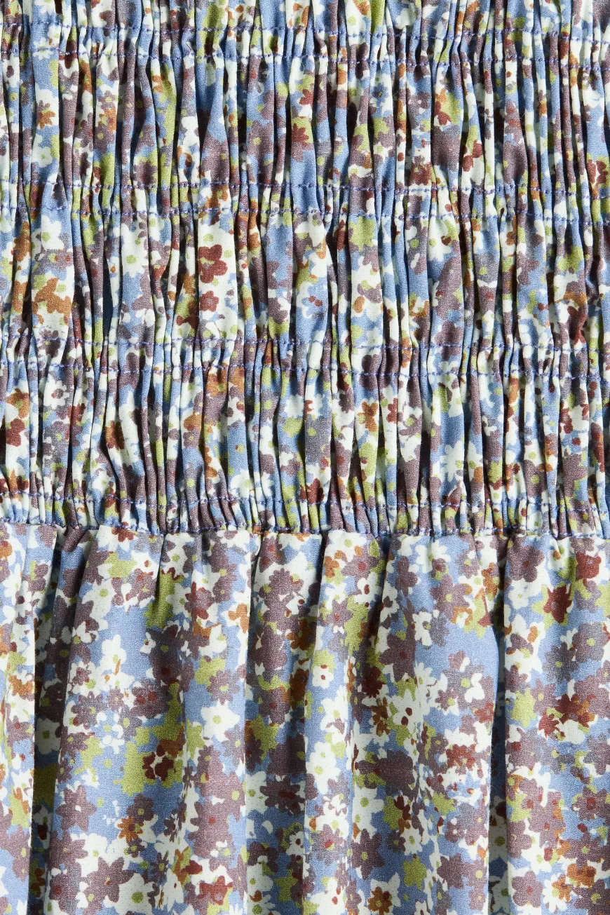 Josa Mini Dress Meander Blue