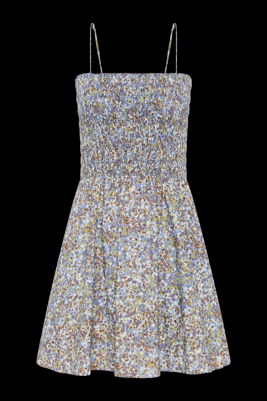 Josa Mini Dress Meander Blue