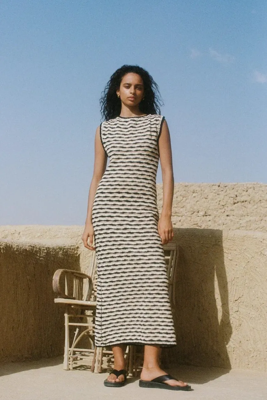 La Lune Handmade Crochet Dress Novara - Final Sale