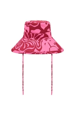 Le Bas Sun Hat Mica Floral Pink - Final Sale