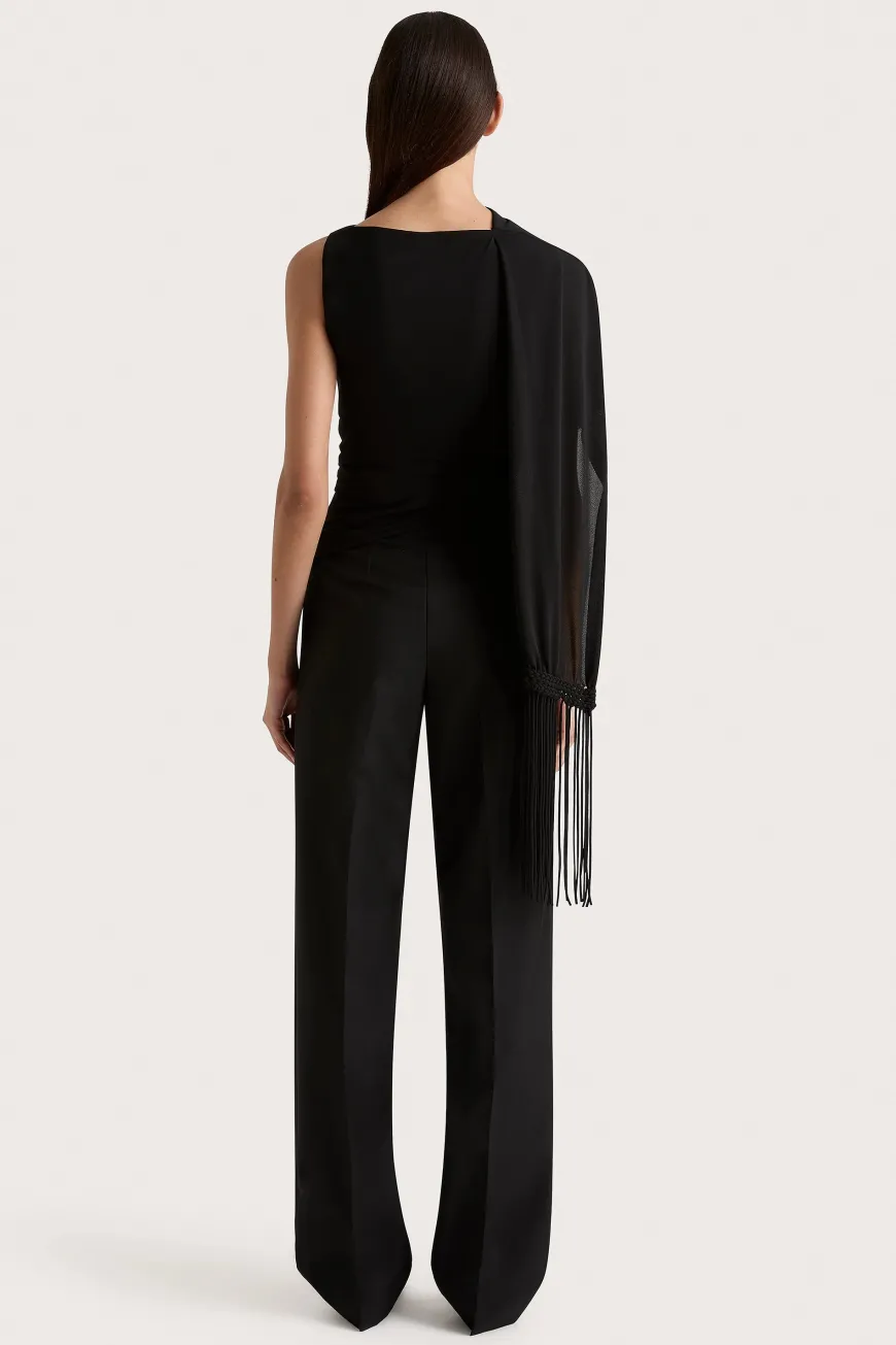 Lena High Waisted Pant Black