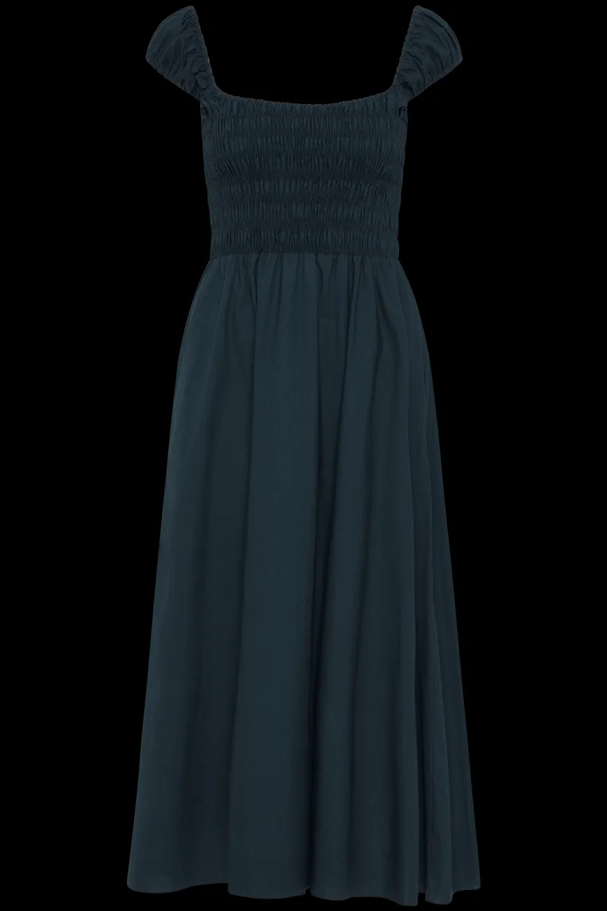 Lene Midi Dress Navy