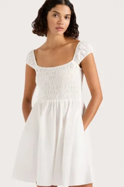 Lene Mini Dress White