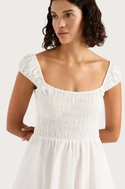 Lene Mini Dress White