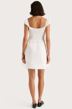 Lene Mini Dress White