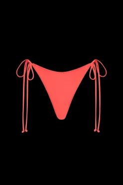 Leo Bikini Bottom Vermillion