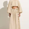 Lido Skirt Creme - Final Sale