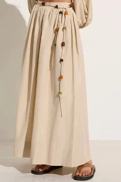 Lido Skirt Creme - Final Sale
