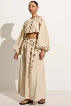 Lido Skirt Creme - Final Sale