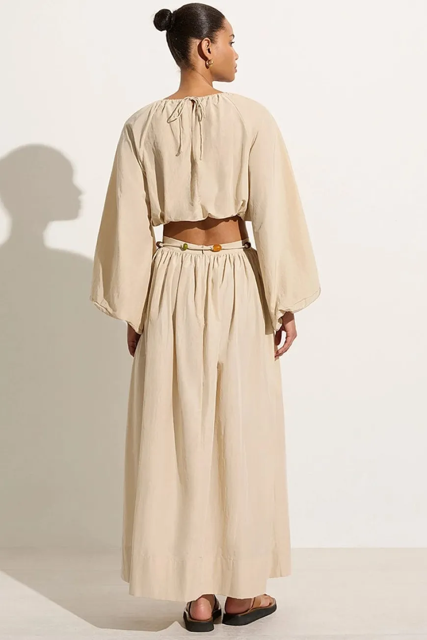 Lido Skirt Creme - Final Sale