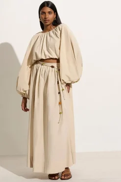 Lido Skirt Creme - Final Sale