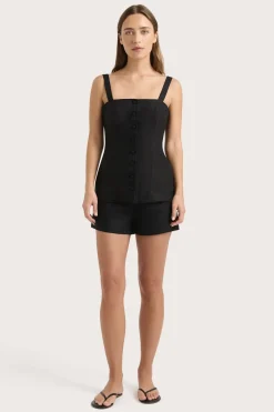 Lila Mini Shorts Black