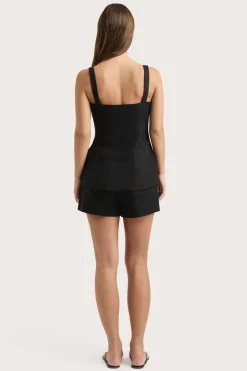 Lila Mini Shorts Black