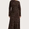 Lilou Maxi Dress Clover Brown