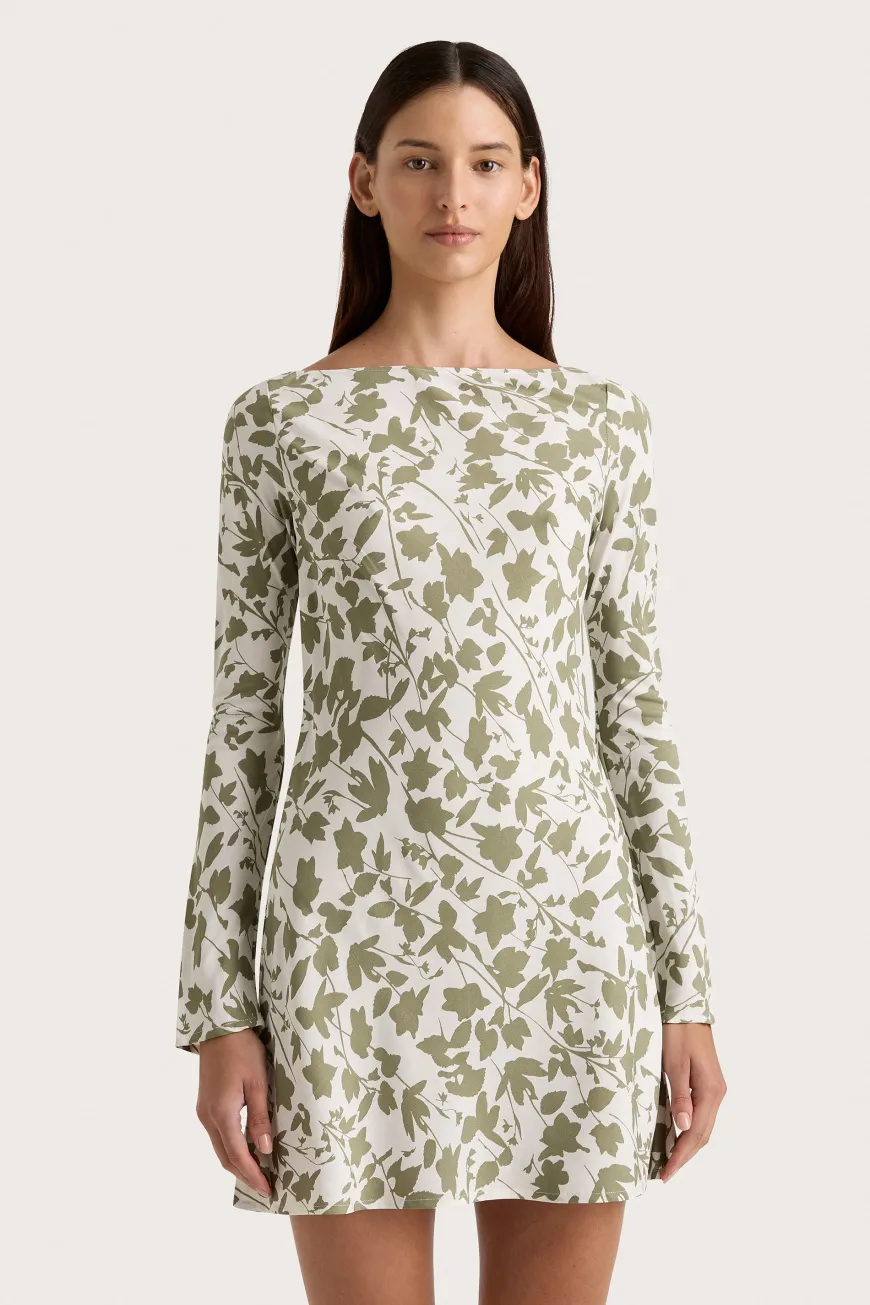 Lilou Mini Dress Poplar Sage