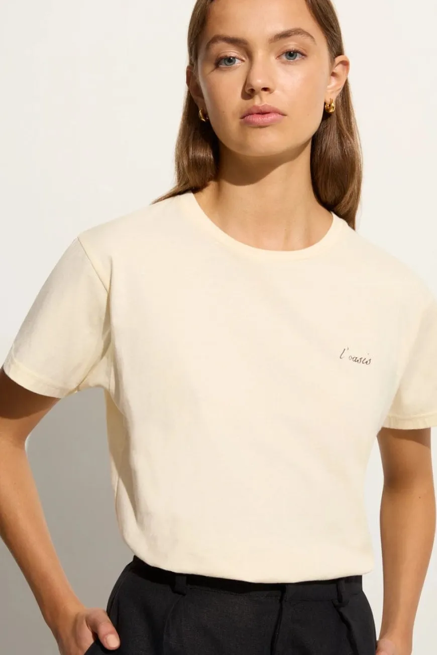 L'Oasis Souvenir T-Shirt Vintage Cream (Exclusive) - Final Sale