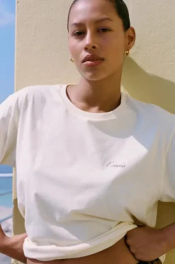 L'Oasis Souvenir T-Shirt Vintage Cream (Exclusive) - Final Sale