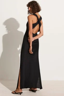 Lobo Maxi Dress Black - Final Sale