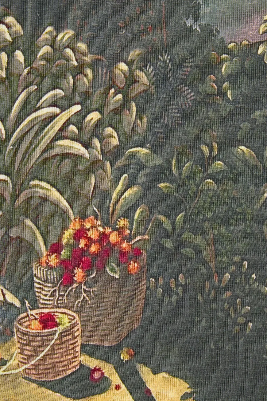 Loire Dress Balinese Landscape