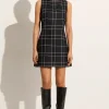 Lui Mini Dress Letizia Check Black