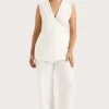 Lulea Pant White
