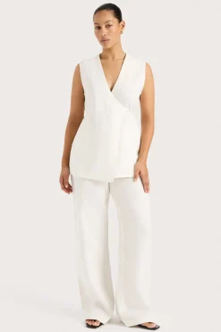 Lulea Pant White