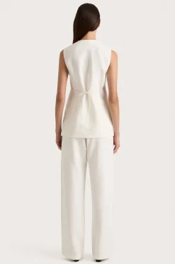 Lulea Wrap Vest White