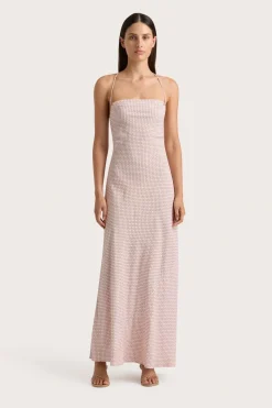 Lusia Maxi Dress Oliander Blush
