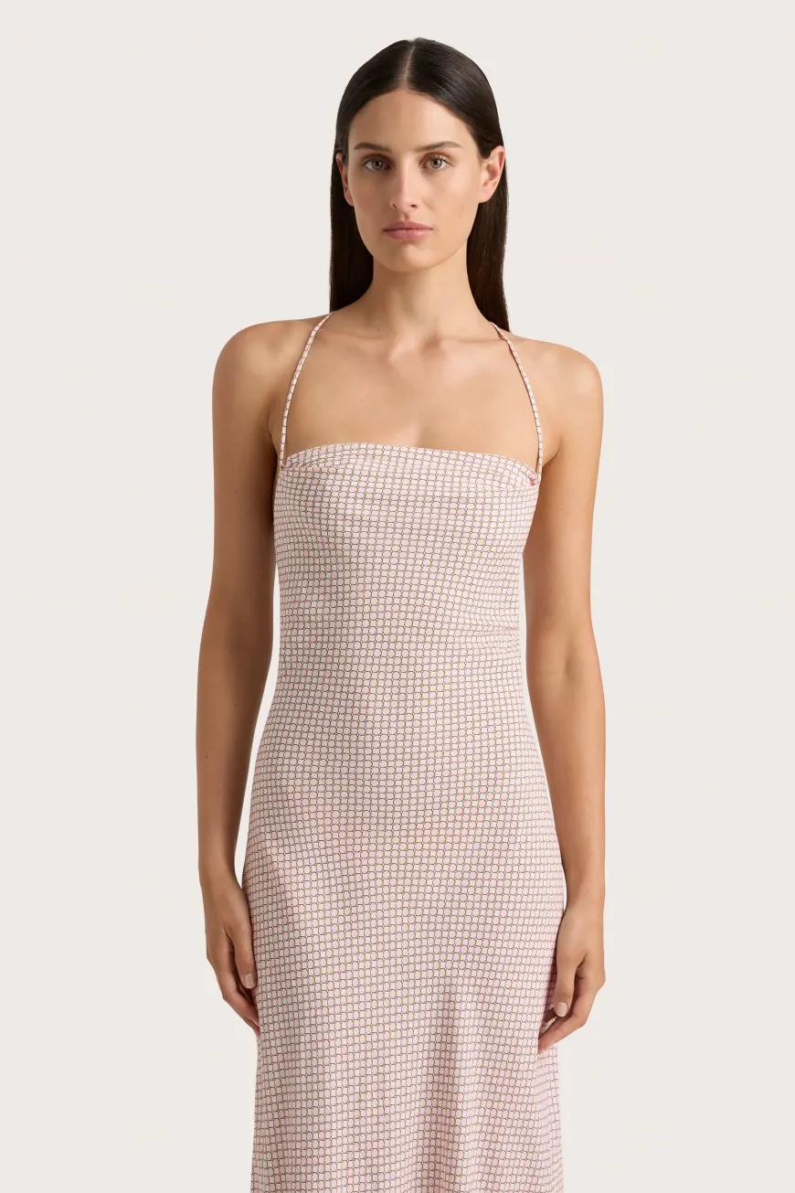 Lusia Maxi Dress Oliander Blush