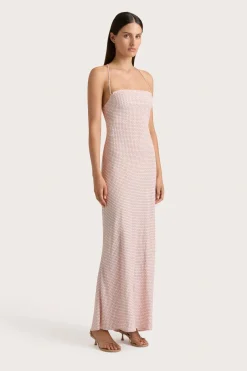 Lusia Maxi Dress Oliander Blush