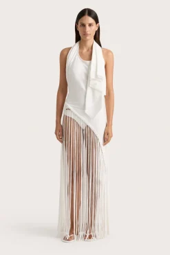 Maceio Maxi Dress White