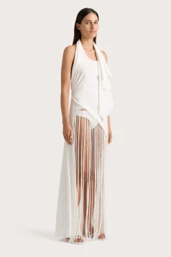 Maceio Maxi Dress White