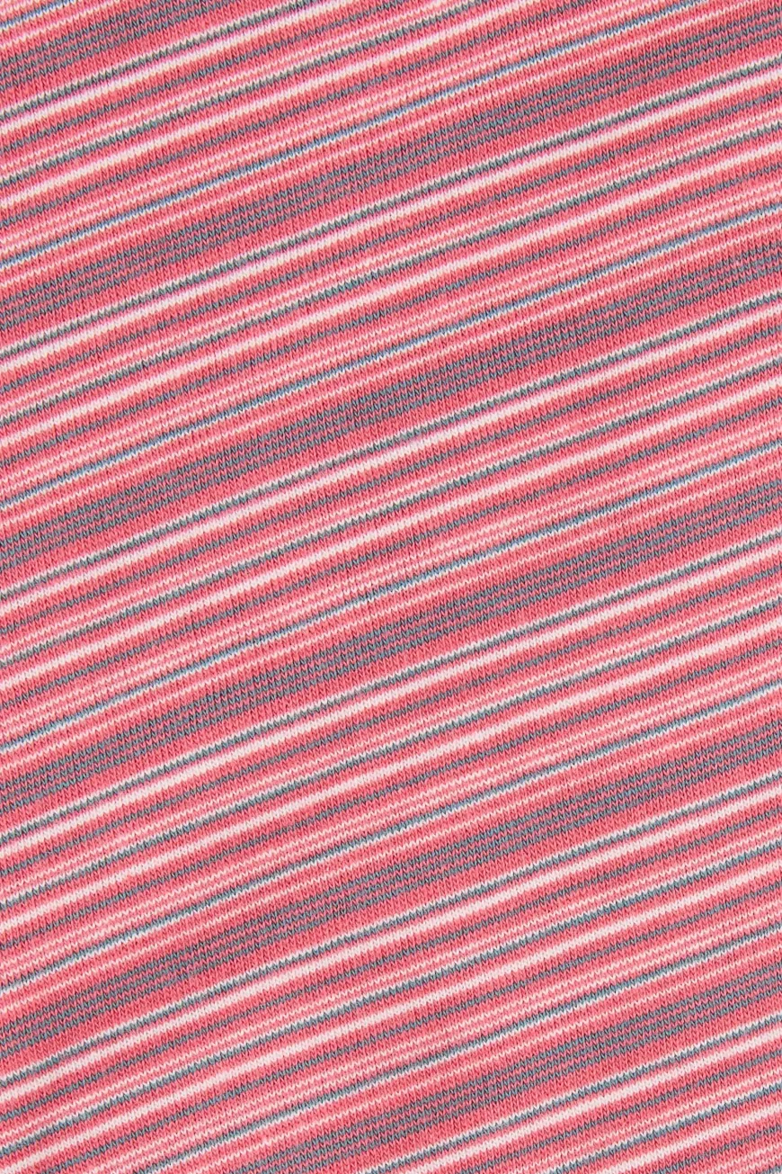 Maceio T-Shirt Vermillion Stripe