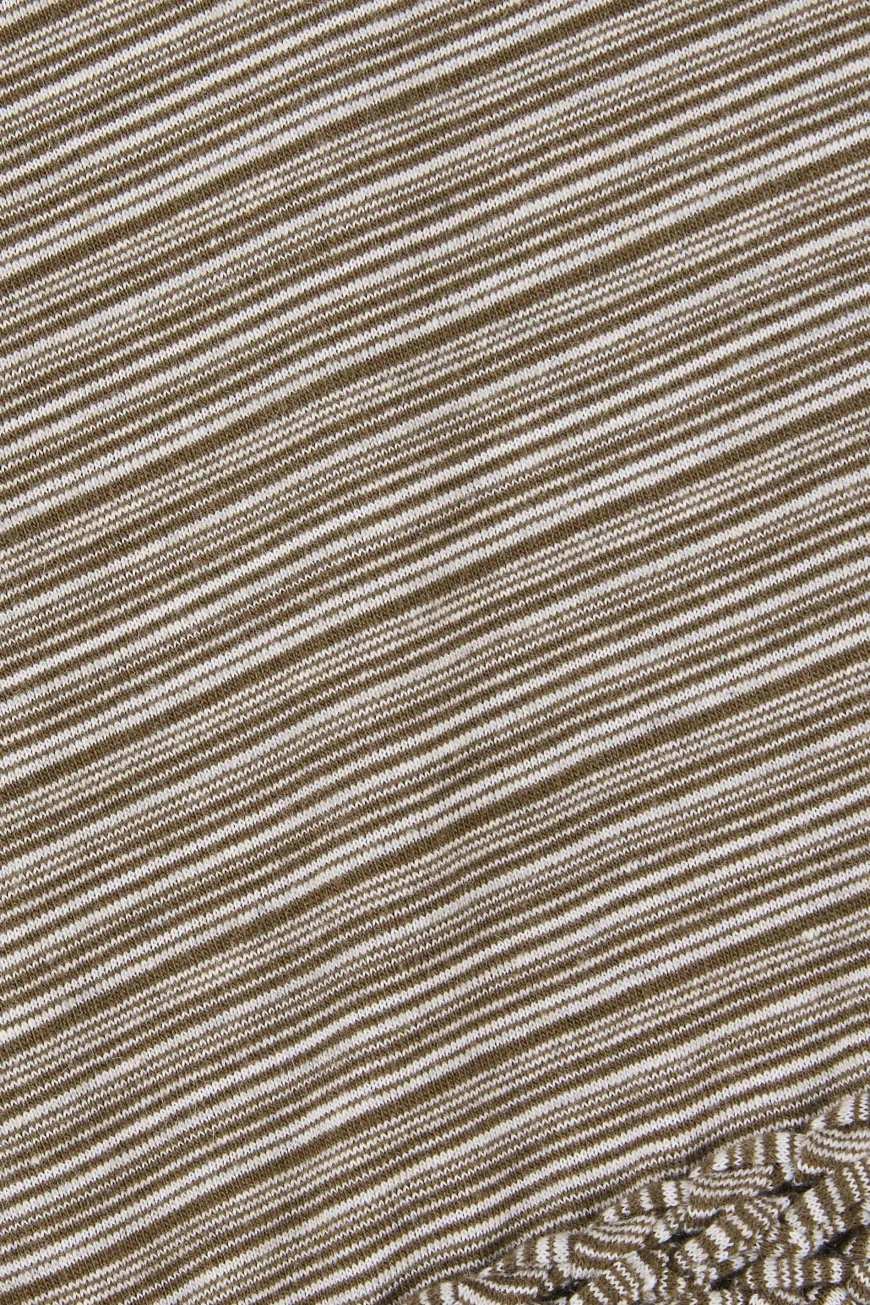 Maceio T-Shirt Walnut Stripe