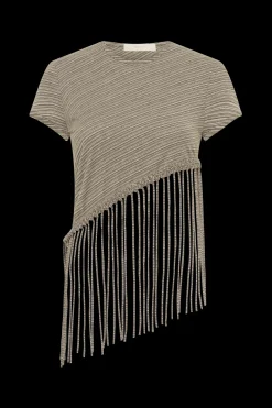 Maceio T-Shirt Walnut Stripe