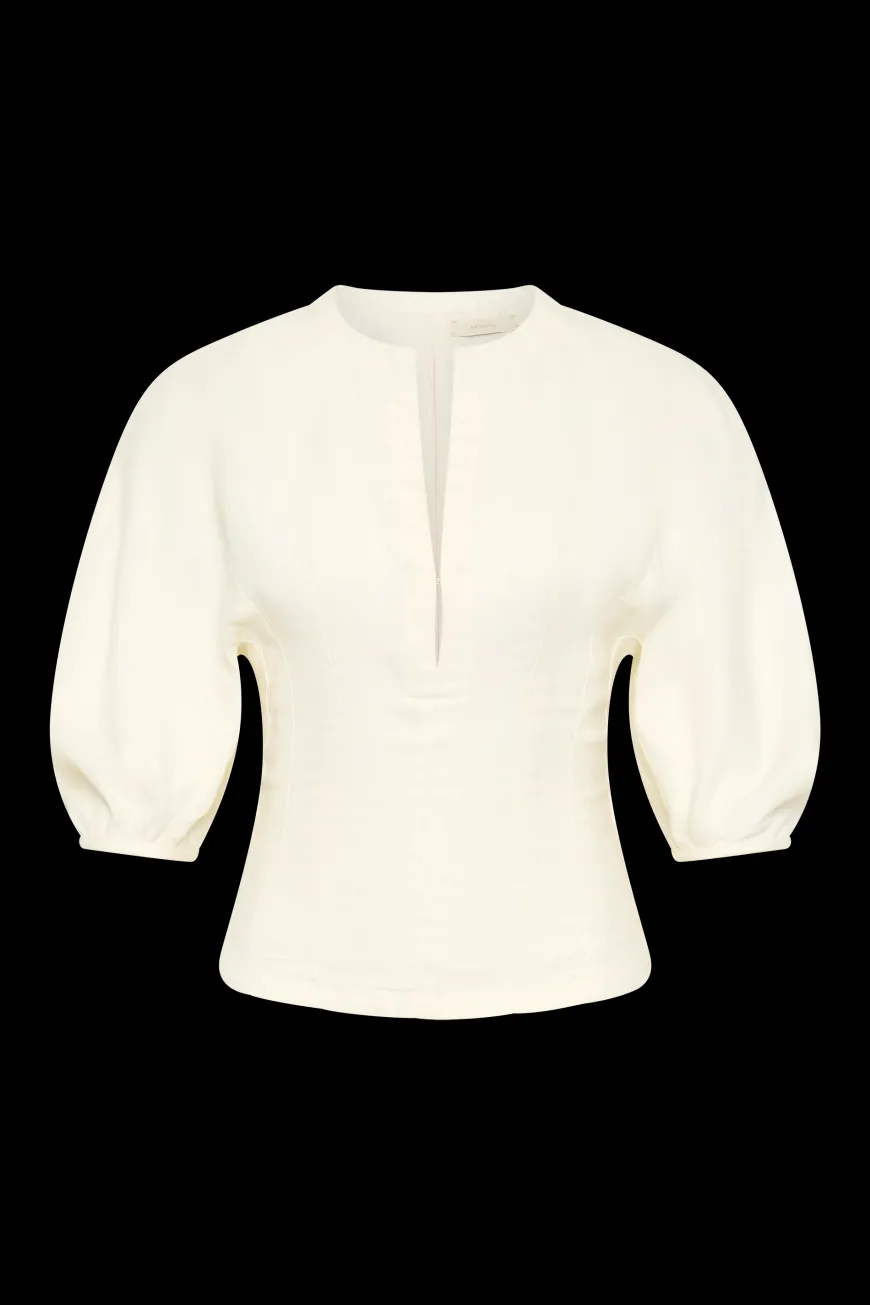 Maia Top White