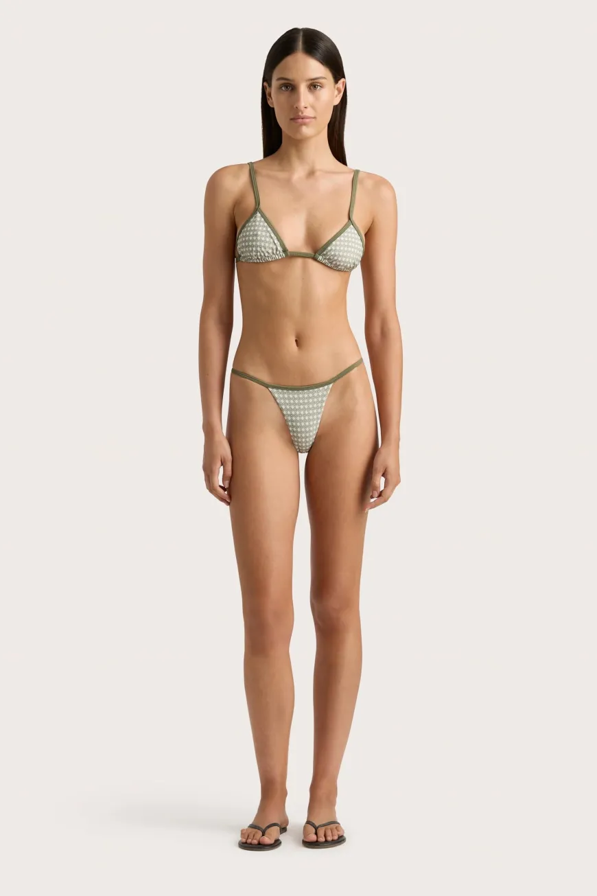 Manon Bikini Bottom Oliander Khaki