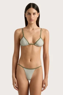 Manon Bikini Top Oliander Khaki
