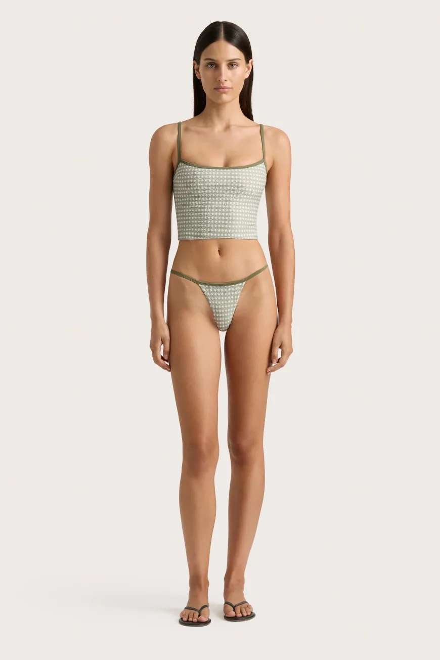 Manon Top Oliander Khaki