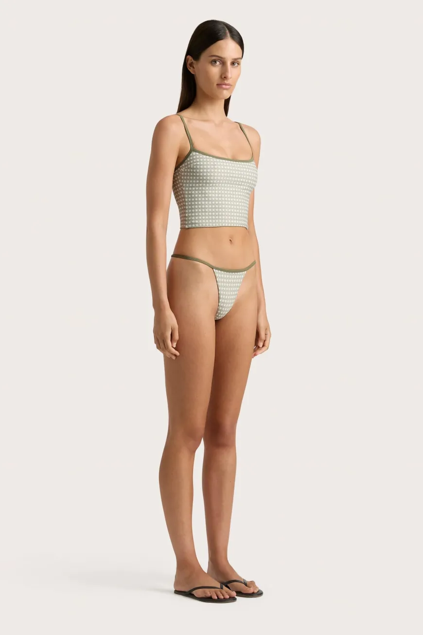 Manon Top Oliander Khaki