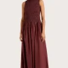 Margot Maxi Dress Bordeaux