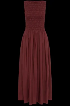 Margot Maxi Dress Bordeaux