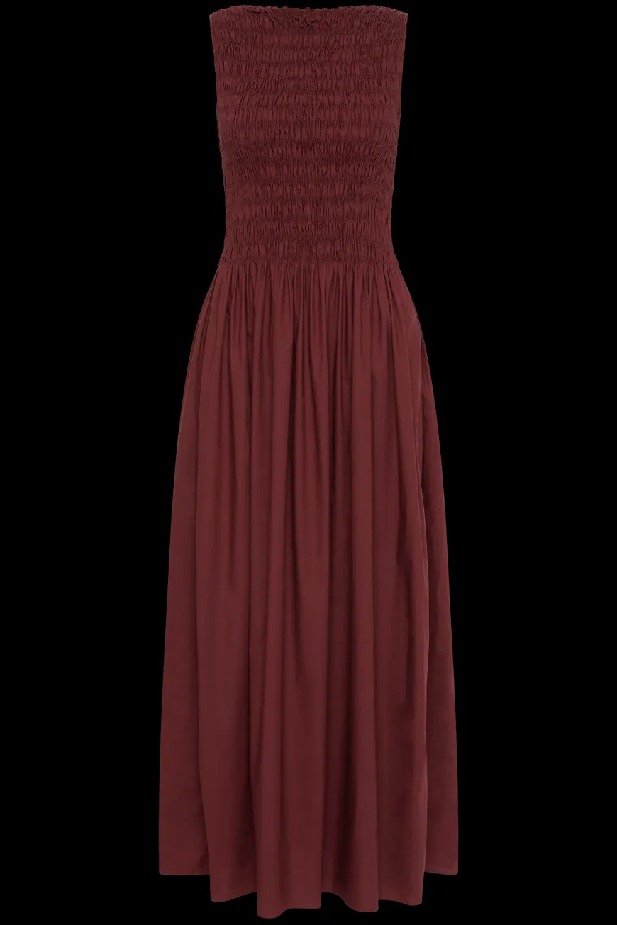Margot Maxi Dress Bordeaux