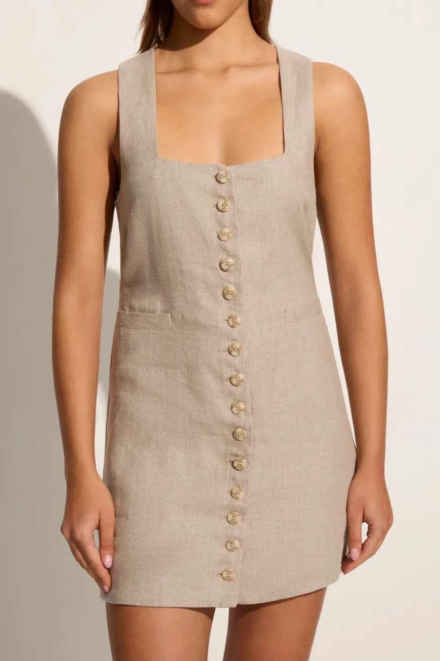 Marinia Mini Dress Natural