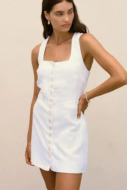 Marinia Mini Dress White