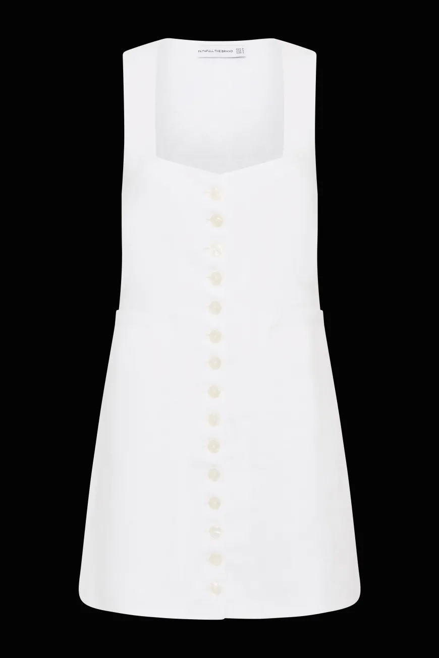 Marinia Mini Dress White