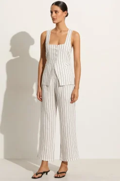 Maya Vest Trani Stripe