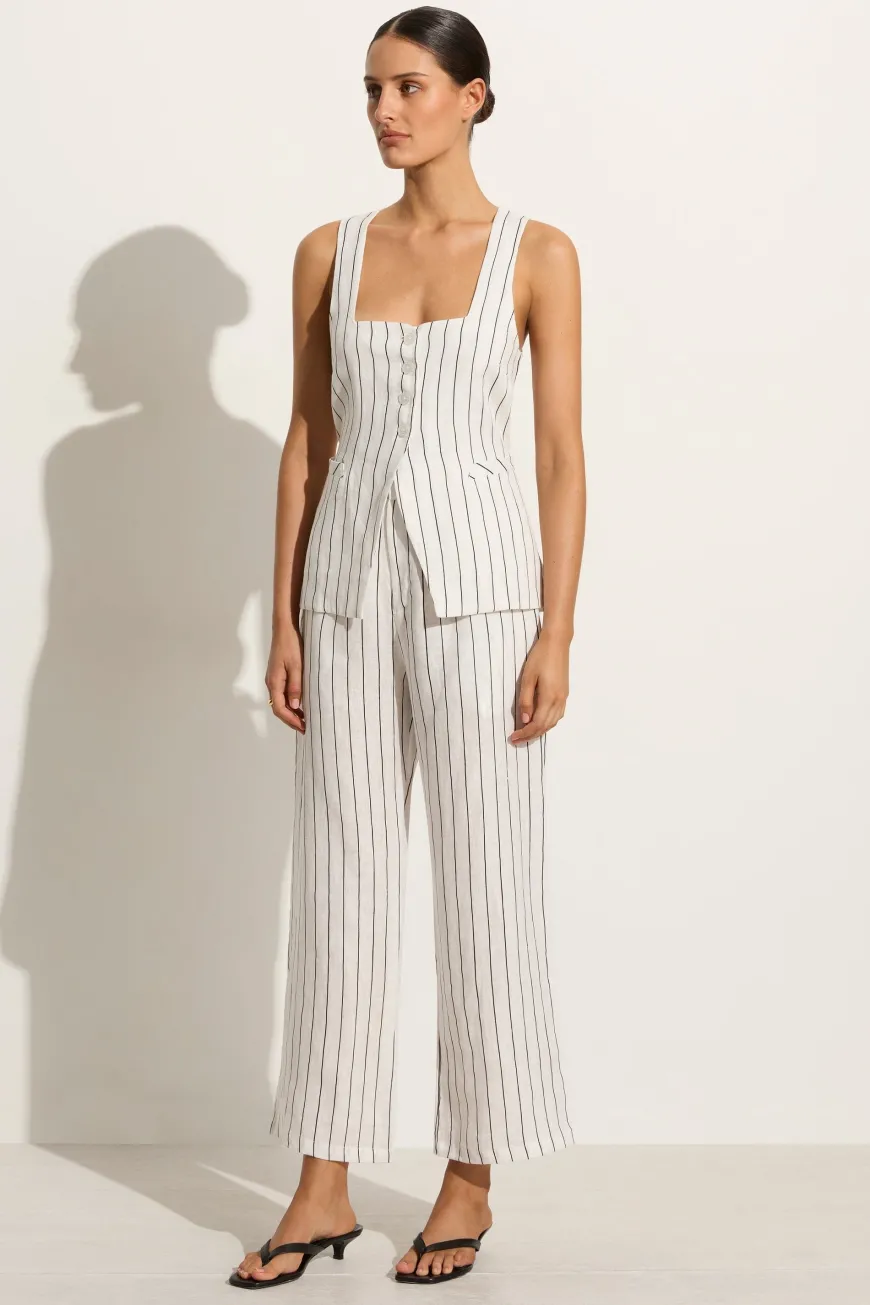 Maya Vest Trani Stripe