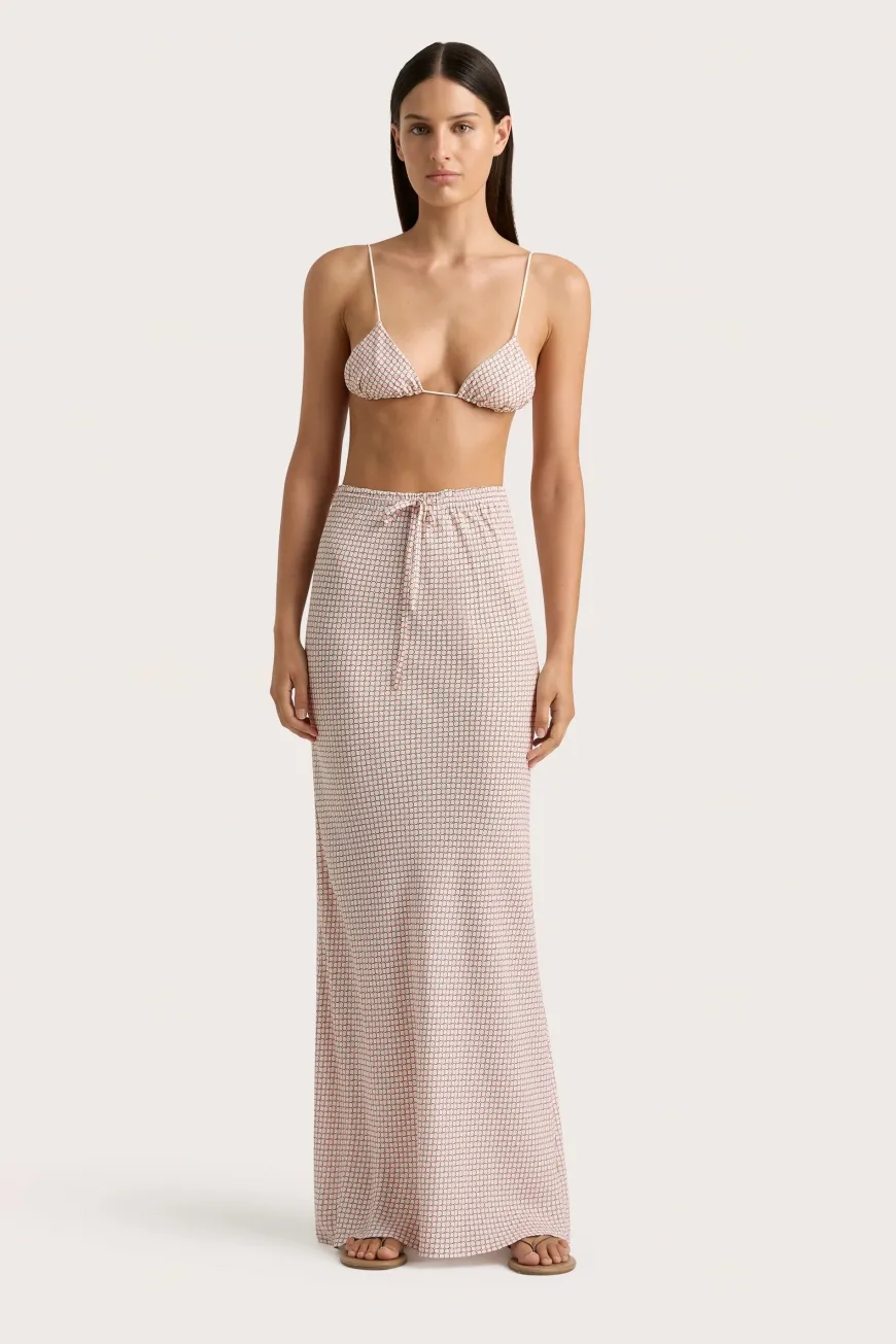 Menton Maxi Skirt Oliander Blush